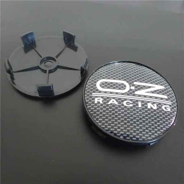 4 stk. 68 mm OZ Racing Fælgcenterkapsler 65 mm Emblem Badge Fælgdæksel Bilstyling Tilbehør