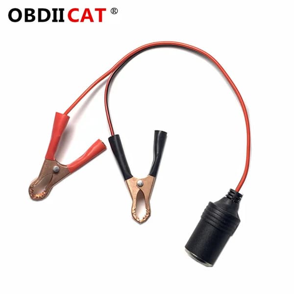 Bil Jump Starter Nødstartkabel Klemme Batteri EC5 DC Adapter 12V Bil Cigarettænder Adapter Drej EC5
