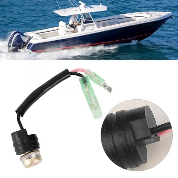 Kølevæske Olie Temperatur Sensor Switch Samling til Marine Båd Yacht Påhængsmotor