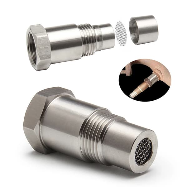 Oxygen O2 Sensor Spacer Adapter Bung Katalysator Fix Kontrollampa Motor