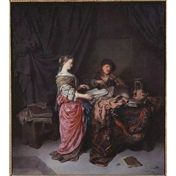 The Duet ，Cornelis Pietersz Bega Brun
