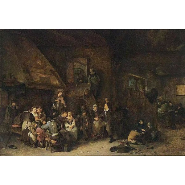 Tavern Interior ，Cornelis Pietersz Bega Brun