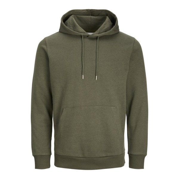 Basic Hoodie Sweat - Mörkgrön Grön 2XS