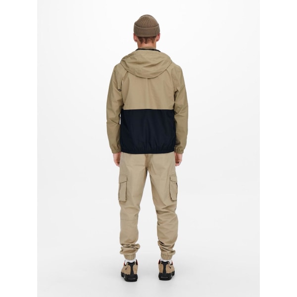 Freddy Technical Hood Jacka - Chinchilla Sand/Beige M