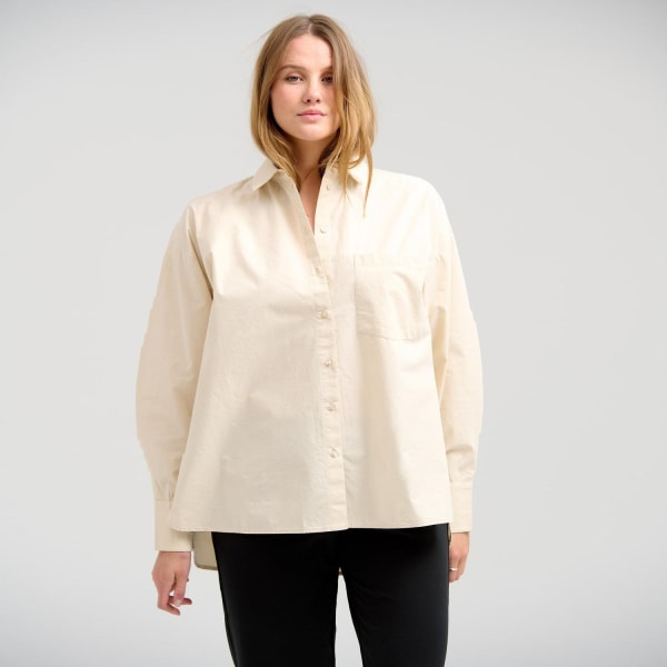 Relaxed Shirt Sand/Beige XL