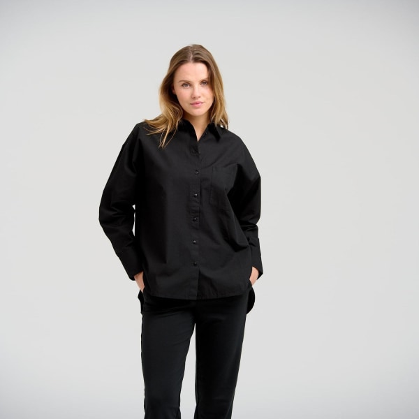 Relaxed Shirt Svart M