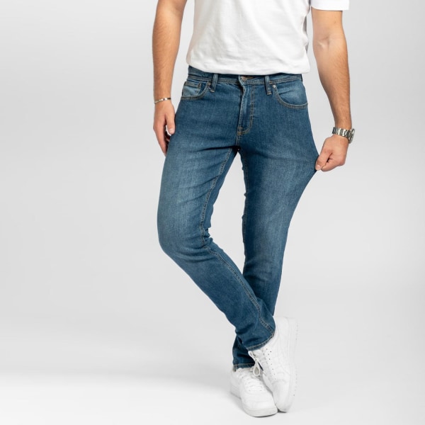 The Original Performance Jeans (Slim) Blå 27/30