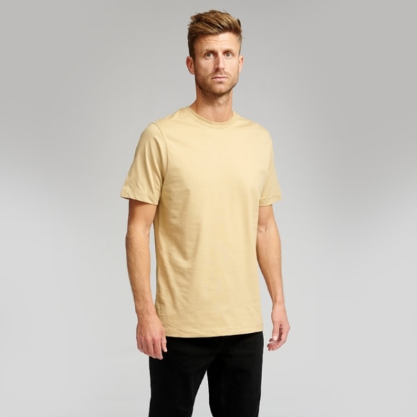 Ekologisk Basic Tshirt Sand/Beige S