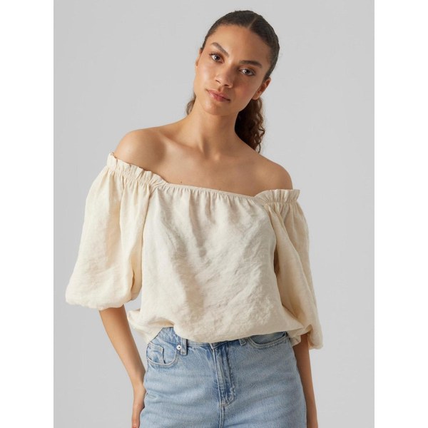 Florence Top - Birch Beige M