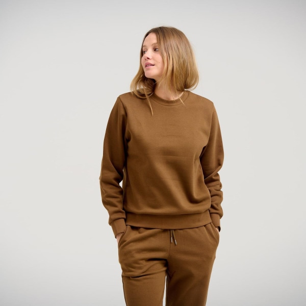 Basic Crewneck Sweat Brun M