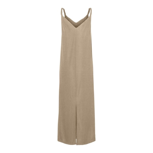 Molly Strap Ankle Dress - Nomad Beige XS