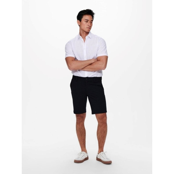 Mark shorts stripe - Svart Svart S