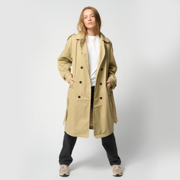 Linea trenchcoat Sand/Beige XS