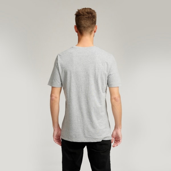 Ekologisk Basic Tshirt Grå XL