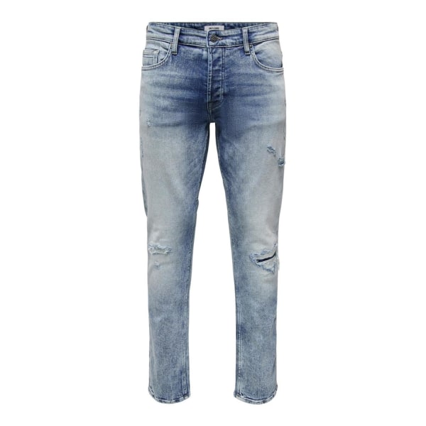 Weft Reg Blå Jeans - Blå Denim Blå 32/32