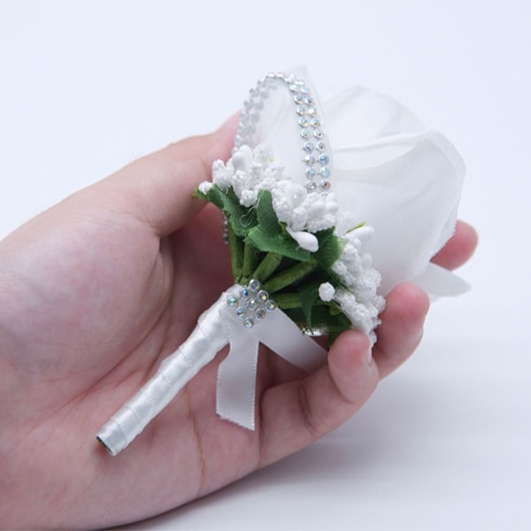 Boutonnieres Bryllupsblomster Brudgom Boutonnieres Blomster DEEP deep blue