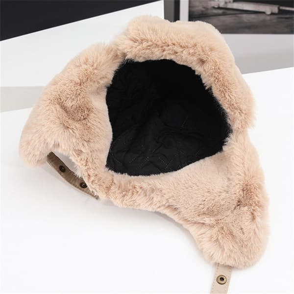 Trapper Hat Beanies Hat HVID white