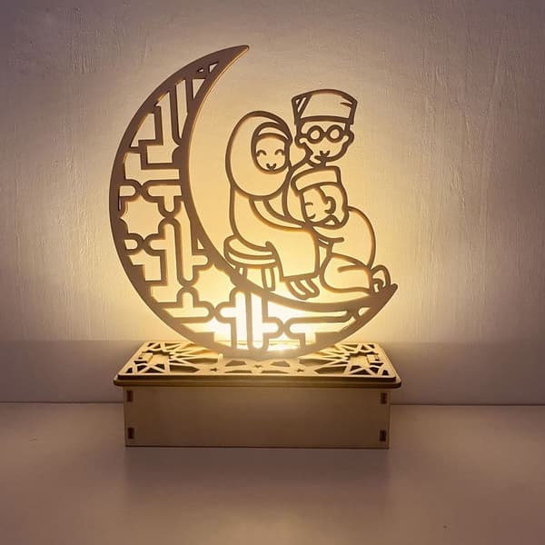 Eid Mubarak Ornamenter Ramadan Dekorasjon B B