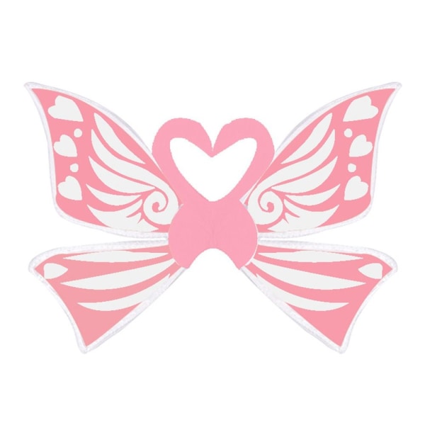 Butterfly Fairy Wings Prinsesse Angel Wing PINK Pink