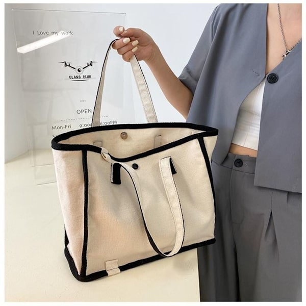 Lærred Tote Bag Håndholdt Tote Bag GRØN green