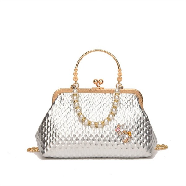 Olkalaukut Evening Clutch SILVER silver