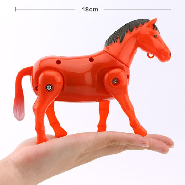 Horse Circling Toy Elektrisk Hest Modell A-RED A-RED A-red