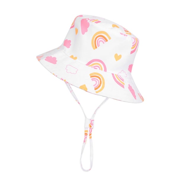 Børn Fisker Hat Solskærm Hat PINK L (3-4 ÅR) Pink L(3-4years old)