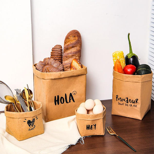 Kraft Paper Bag Pakkauspussi 02-L 02-L 02-L