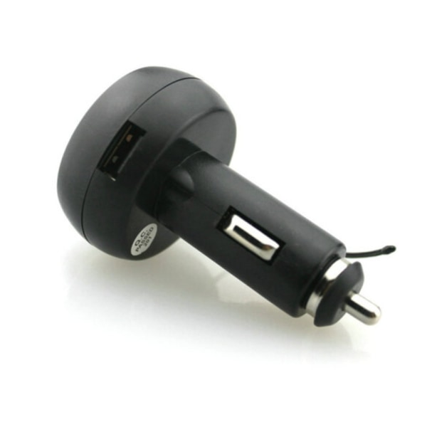 LCD-mätare Monitor USB Billaddare RÖD Red
