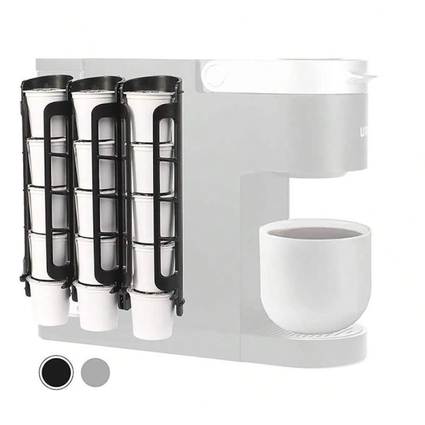 Kaffepudeholder Coffee Pod Organizer SORT black