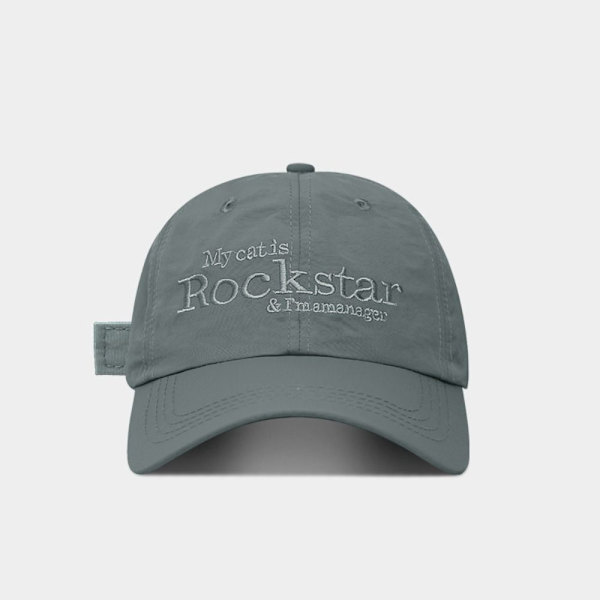 Kirjekirjonta Baseball-lippikset Snapback-hatut VAALEANHARMAA light grey