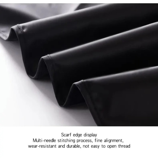 Salong Frisør Wrap Black Cloak Hårbeskyttelsestrekk