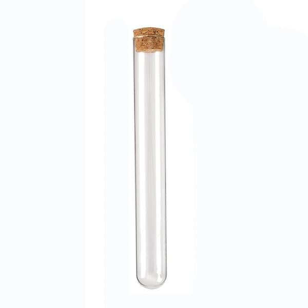 Glas provrör 80ml Labbrör 1 st 1Pc