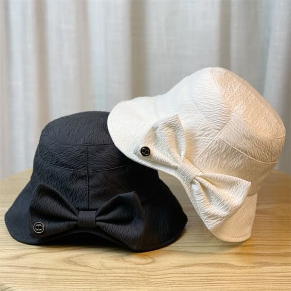 Bøttehatt Damehatt SVART black