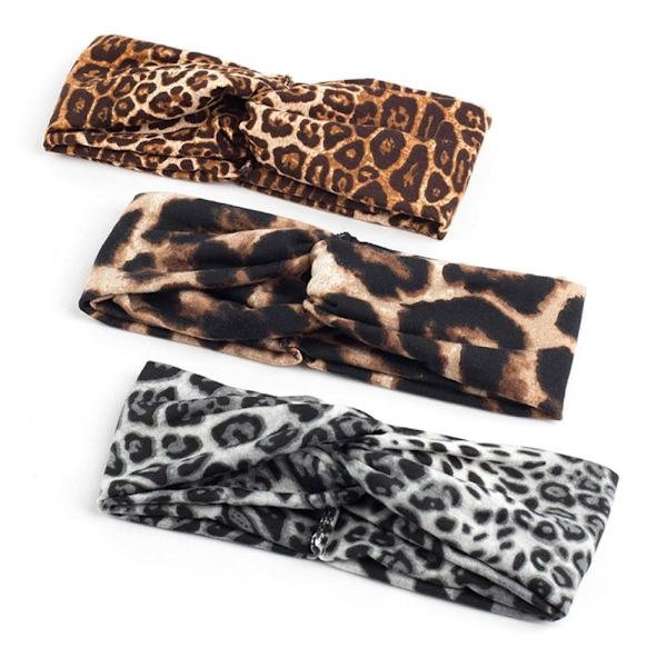 Korshårband Leopardpannband FÄRG 4 FÄRG 4 Color 4