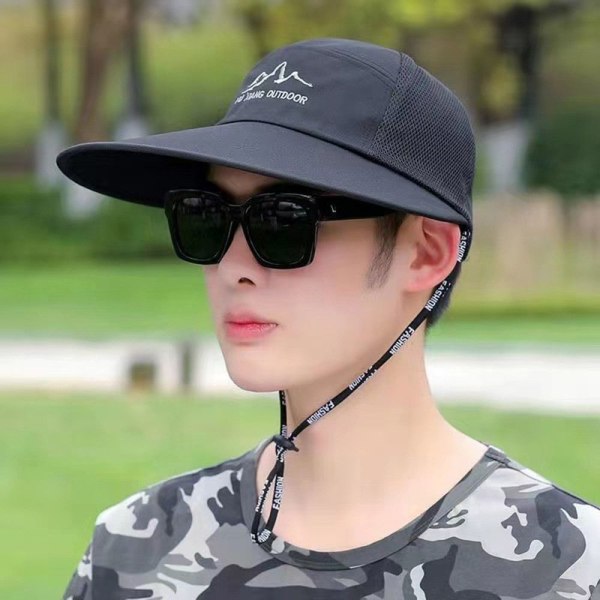 Mountain Mesh Cap Peaked Cap SORT Black