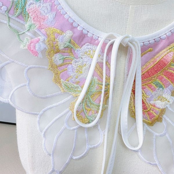 Pearl Lace Collar Hanfu hesteansiktsskjørt Collar 2 2 2