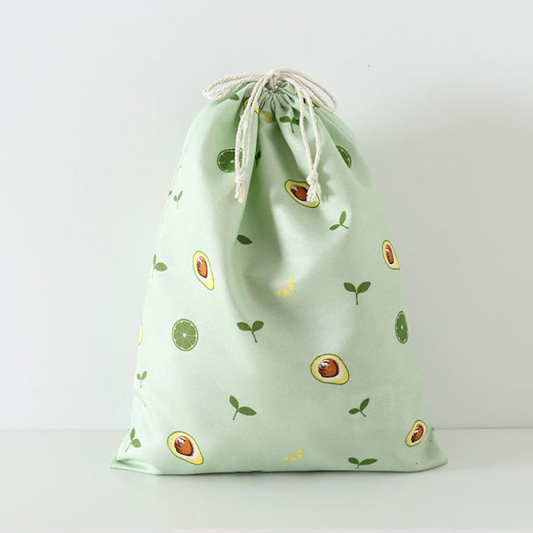 Kiristysnyörilaukku Organizer GREEN L Green L