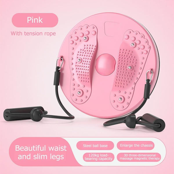 Waist Twisting Disc Board Waist Twisting Disc PINK Pink