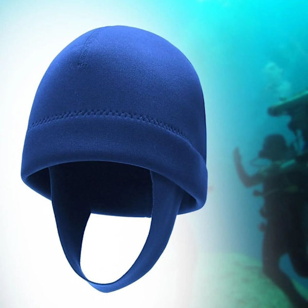 Snorkelhætte våddragtshætte SORT S Black S