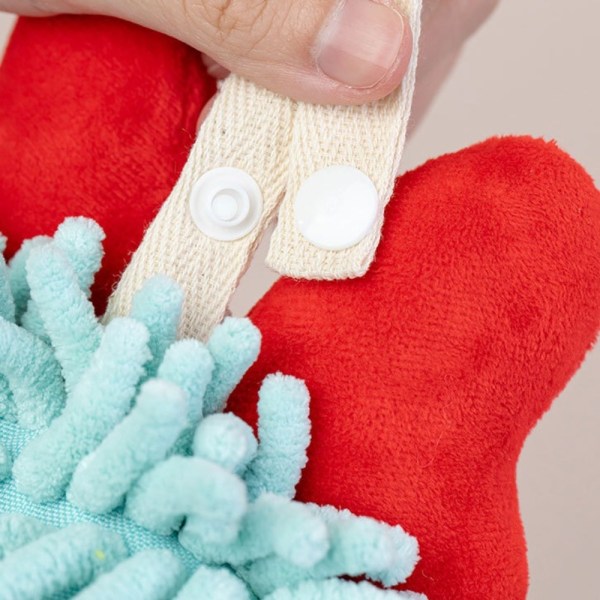 Chenille Håndklæde Børne Lommetørklæder BLÅ blue