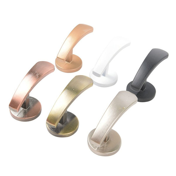 2 kpl Verhokiinnitetyt metallikoukut GOLD Gold