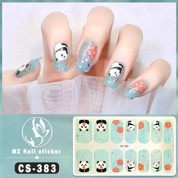 Franske negleklistremerker Nail Art-klistremerke 7 7 7