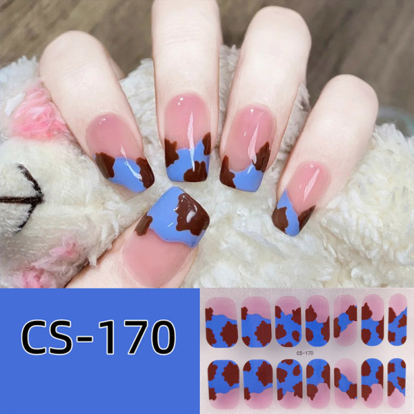 Franske negleklistremerker Nail Art-klistremerke 5 5 5