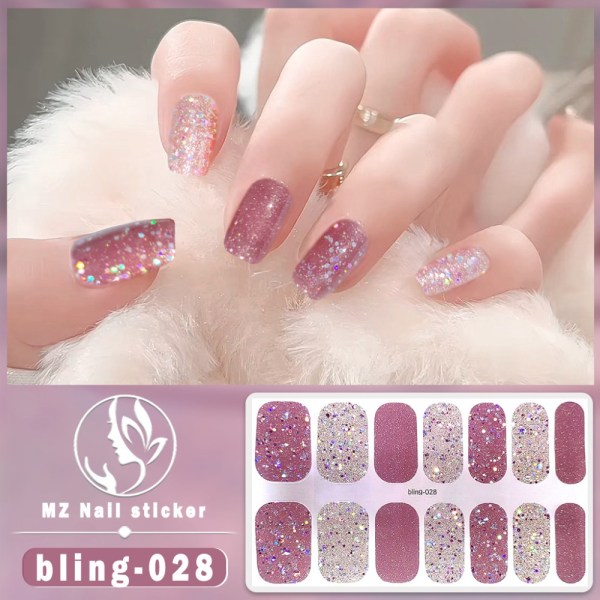 Franske neglemærkater Nail Art Sticker 7 7 7