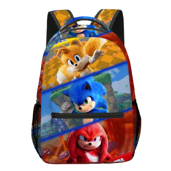 2024 Ny Sonic Backpack Skolväska 2