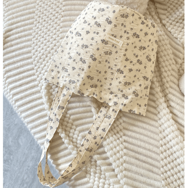 Bucket Axelväskor Tote Handväskor Eco Shoppingväska WHITE