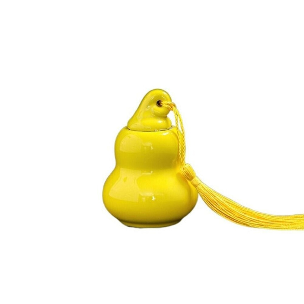 Kurpitsa lääkepullo keraaminen purkki KELTAINEN 10ml 10ml Yellow 10ml-10ml