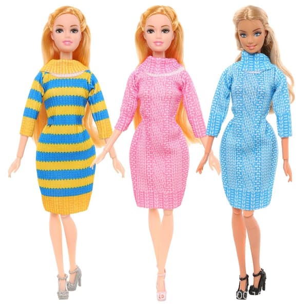 11.  5\" Motedukker Elegant Klær 2 2 2