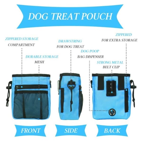 Hundgodispåse Valpgodis Hundpromenadväska 2pcs